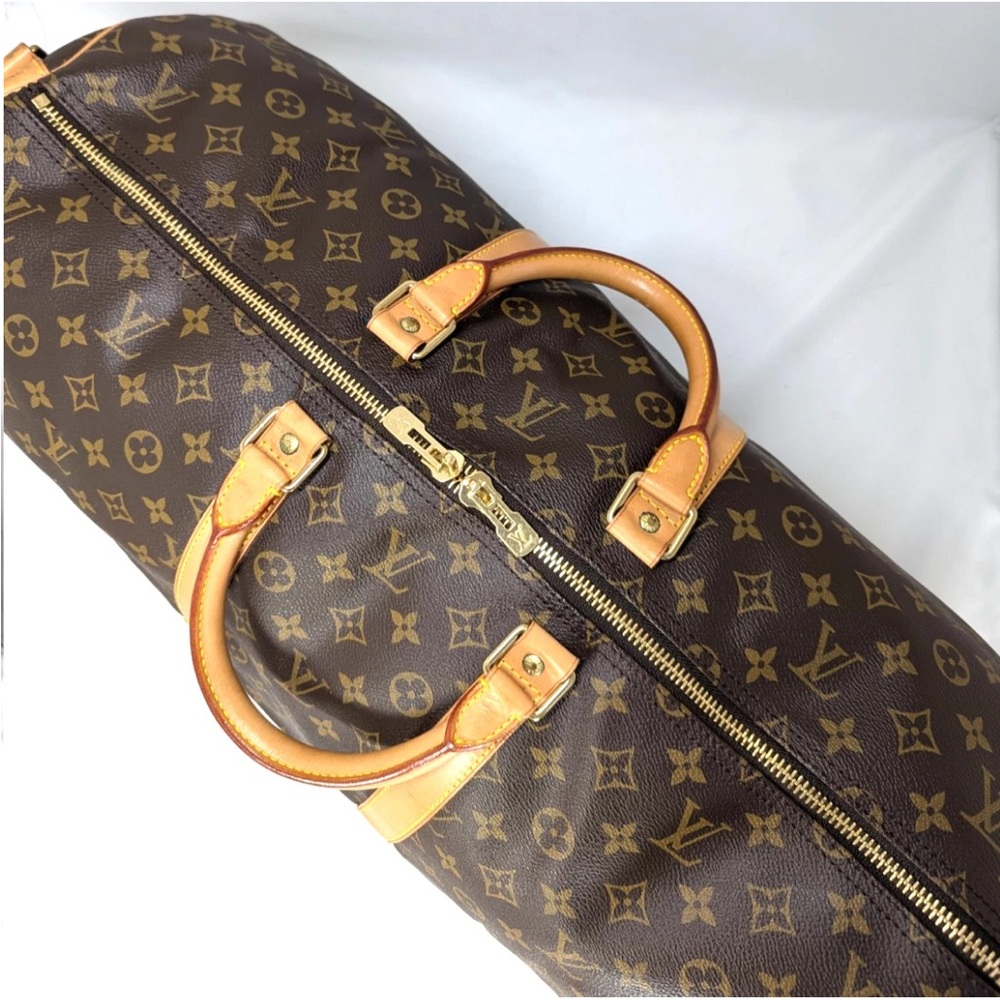 Louis Vuitton Brown Monogram Duffel Bag - Picture 9 of 16